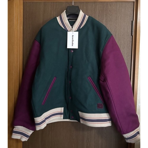 Giacca M Acne Studios Color Block Blouson Varsity Capispalla Premium da uomo