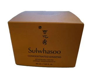Sulwhasoo Concentrated Ginseng Renewing Creme 30 ml 1.01 oz New in box - Picture 1 of 1