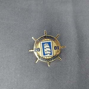 Tall Ships Challenge 2001 Gold-Toned Lapel Hat Pin - Picture 1 of 2