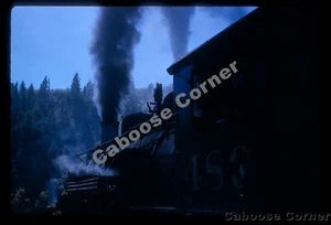 D&RGW #483 K-36 Narrow Gauge October 1962 ORIGINAL KODACHROME SLIDE - Picture 1 of 3