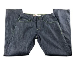 Levis Boys Sz16 Dark Wash 511 Skinny Jeans with Neon Stitching, Casual. School - Picture 1 of 11