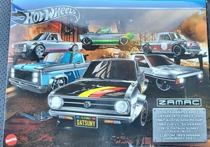 2024 Hot Wheels ZAMAC 6 Pack Trucks Legends Tour 83 Silverado Nissan Datsun ++++ - Picture 1 of 4