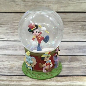 Disney 75th Anniversary Snowglobe Mickey Mouse Marching Band Toys #B - Bild 1 von 7