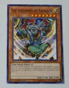 Yugioh Der Aufgestiegene des Donners Common COTD-DE036 1. Auflage - Bild 1 von 2