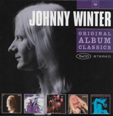 JOHNNY WINTER Original Classic Album Series 5 CD Box — 第 1/2 张图片