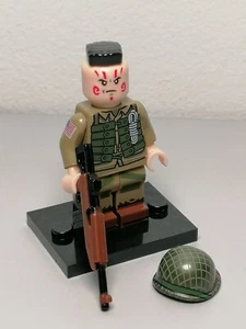 WW2 US soldier minifigure - Imagen 1 de 2