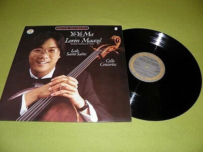 Lalo / Saint-Saens - Cello Concertos - Yo-Yo Ma - IMPORT Digital Audiophile NM - Image 1 of 2