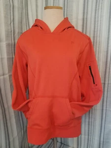 FILA Sport Boys Size XL(18/20) Orange Hoodie Long Sleeve Hooded Pullover Sweater - Picture 1 of 11