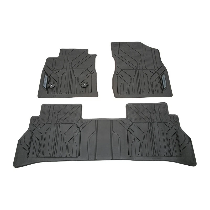 Alfombrillas delanteras traseras negras para todo tipo de clima OEM GM 2024-2026 Chevrolet Trax 42790737 Foto 1 de 2