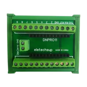 1x DIN Rail Mount Screw Terminal Block Adapter Module For Arduiuo Pro mini Board - Picture 1 of 8