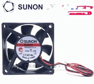 1 PCS SUNON Fan PMD2407PTV1-A DC24V 4.8W 7025 7cm 2 wire cooling fan - Picture 1 of 1