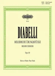 Melodische Ubungsstucke op. 149: fur Klavier zu, Diabelli.. - Imagen 1 de 1