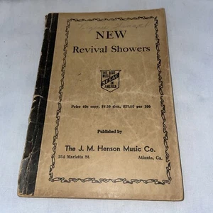 Cancionero de Colección "NUEVAS Duchas de Renacimiento" (Rústica) J.M. Henson Music - Imagen 1 de 8