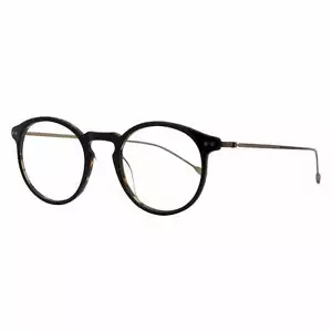 John Varvatos Round Eyeglasses V377 Black 48mm 377 - Picture 1 of 2