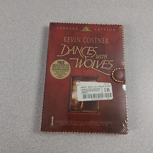 DVD Dances With Wolves Special Edition MGM Kevin Costner 1990 WideScr NEW Sealed - Picture 1 of 2