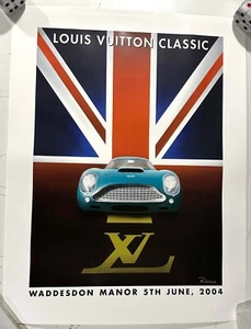 LV CLASSIC RAZZIA 2004 POSTER AUTHENTIC ORIGINAL HANDSIGNIERT - Bild 1 von 9