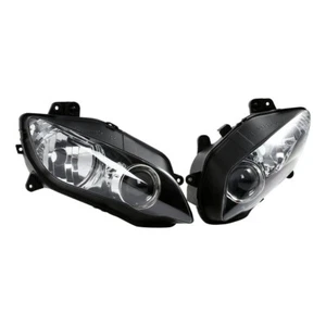 Headlight Head Lamp Assembly Black High quality Housing For Yamaha YZF R1 2005 - Picture 1 of 20