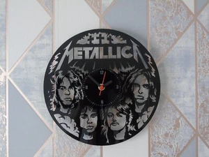 Metallica Clock Black Silhouette - Picture 1 of 3
