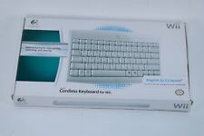 OFFICIAL Logitech WIRELESS Keyboard for NINTENDO Wii/Wii U NEW IN BOX W/ DONGLE