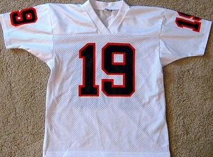 CARSON-NEWMAN EAGLES YOUTH NCAA FOOTBALL JERSEY #19 YOUTH SMALL OR MEDIUM  - Picture 1 of 1