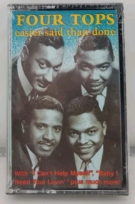 Four Tops - Easier Said Than Done (Cassette, 1986 Motown) *Brand New* - Image 1 of 2