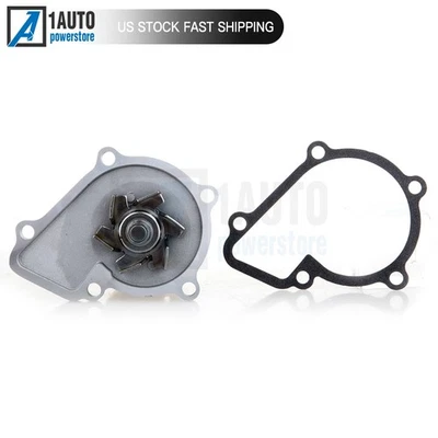 Water Pump With Gasket For 1989-2004 Nissan Frontier Xterra 240SX Pickup 2.4L - Image 1 of 4