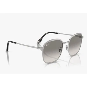 Rayban RB 3720 Square Silver Sunglasses Size 55 - Picture 1 of 4