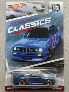 BMW M3 Car Culture E30 Real Riders 2017 Hot Wheels Modern Classics 92 - Imagen 1 de 5