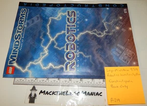 Lego 9719 Mindstorms Robotics Invention System Constructopedia Book Only - Picture 1 of 7