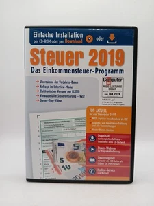 Tandem Aldi Steuer CD 2019 Einkommensteuer-Programm + 200x VABIONO Pagemarker - Afbeelding 1 van 1