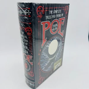 The Complete Tales and Poems of Edgar Allan Poe Gilded Silver B&N Exclusive - Picture 1 of 9