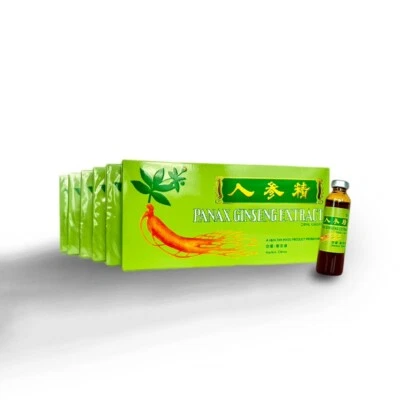 6 Boxes Panax Ginseng Extract Oral Liquid  6x10 Vials Immune & Memory Support - image 1 of 4