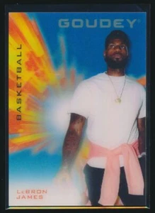 2021 Goodwin Champions Goudey 3D Lenticular #LB-LJ LeBron James Upper Deck - Picture 1 of 2