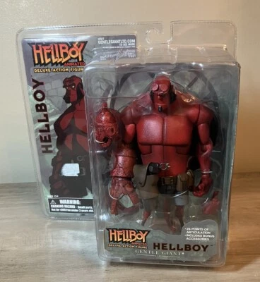 New Hellboy (No Horns) Animated Deluxe Action Figure Gentle Giant 2007 - Image 1 of 4