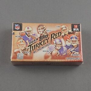 2014 Topps Turkey Red Hobby Box Sealed Football Cards 1 Rookie Autograph B