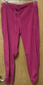 White Cross pink Stretch scrub pants PM - Picture 1 of 6