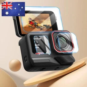 2 Pack Tempered Glass Glass Film 9H Hardness Anti-Bubble for Insta360 Ace Pro 2 - Zdjęcie 1 z 10
