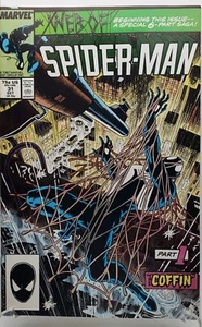 Web Of Spider-Man #31 (1987) Kraven's Last Hunt Parte 1, (páginas blancas) Casi nuevo/casi nuevo+ - Imagen 1 de 6