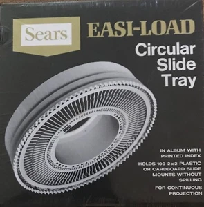 Vintage Sears Easi-Load Circular Slide Tray - Factory Sealed Boxes - Picture 1 of 2
