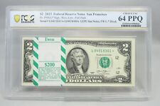 Full Pack 2013 $2 Federal Reserve Star Note San Francisco Fr.1940-L* PCGS64 PPQ