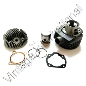 5 PORT CYLINDER BARREL HEAD PISTON KIT IRON VESPA PX T5 STAR STELLA 150 LML New - Picture 1 of 4