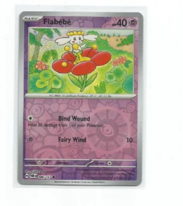 FLABEBE 2024 POKEMON TWILIGHT MASQUERADE REVERSE HOLO CARD #86/167 - Picture 1 of 1