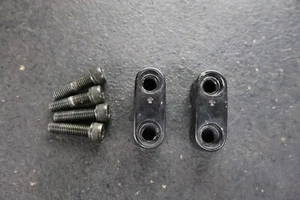YAMAHA XV750 XV920 VIRAGO XJ650 TRIPLE TREE BAR STEERING HANDLEBAR CLAMP HOLDERS - Picture 1 of 6