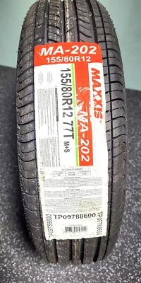 Maxxis MA202 P155/80R12 77T BSW All-Season Tire DOT 1322 - Image 1 of 4
