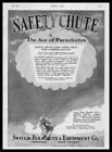 1930 Switlik Parachute & Equipment Co. Trenton New Jersey Safety Chutes Print Ad