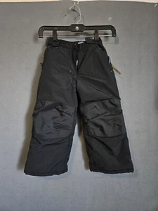 Amazon Essentials  Boys Youth Size 4T Black Snowboarding Ski Pants Snow Pants - Picture 1 of 10