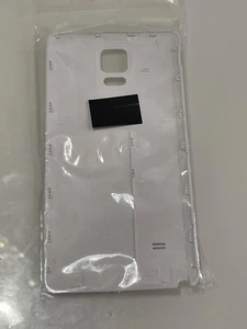 Back Battery Cover For Samsung Note 4 white - Bild 1 von 3