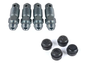 Front & Rear Brake New Bleeder Screw Kit fits Jeep Wrangler JK WK XK KK MP - Picture 1 of 1