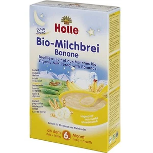 HOLLE Organic Milk Cereal with Bananas From 6 Months 250 g 8.8 oz - Picture 1 of 1
