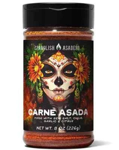 Spanglish Asadero Carne Asada Seasoning 8 oz Citrus Garlic Great Flavor New - Picture 1 of 2